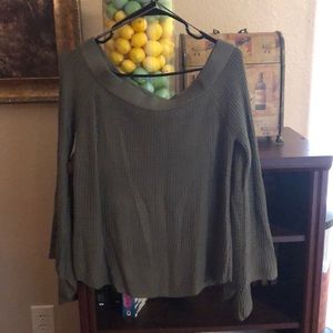 American Rag off the shoulder sweater